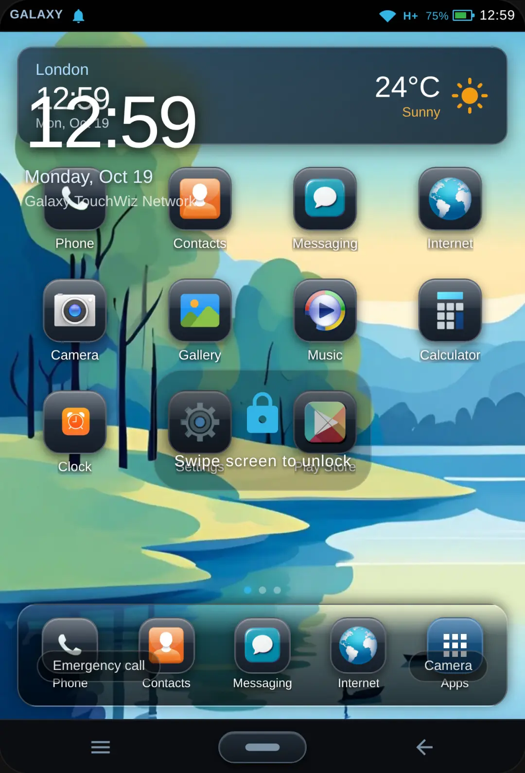 Retro Galaxy TouchWiz 4.1 cover