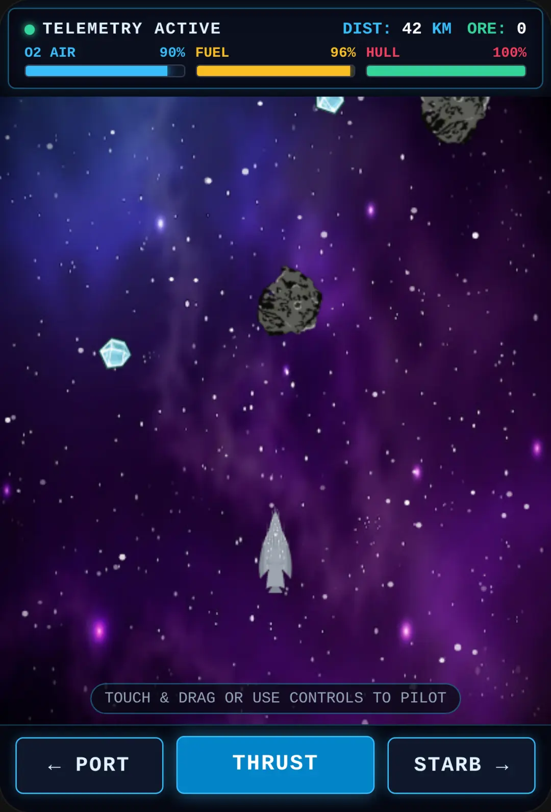 Void Drifter: Deep Space Survival cover