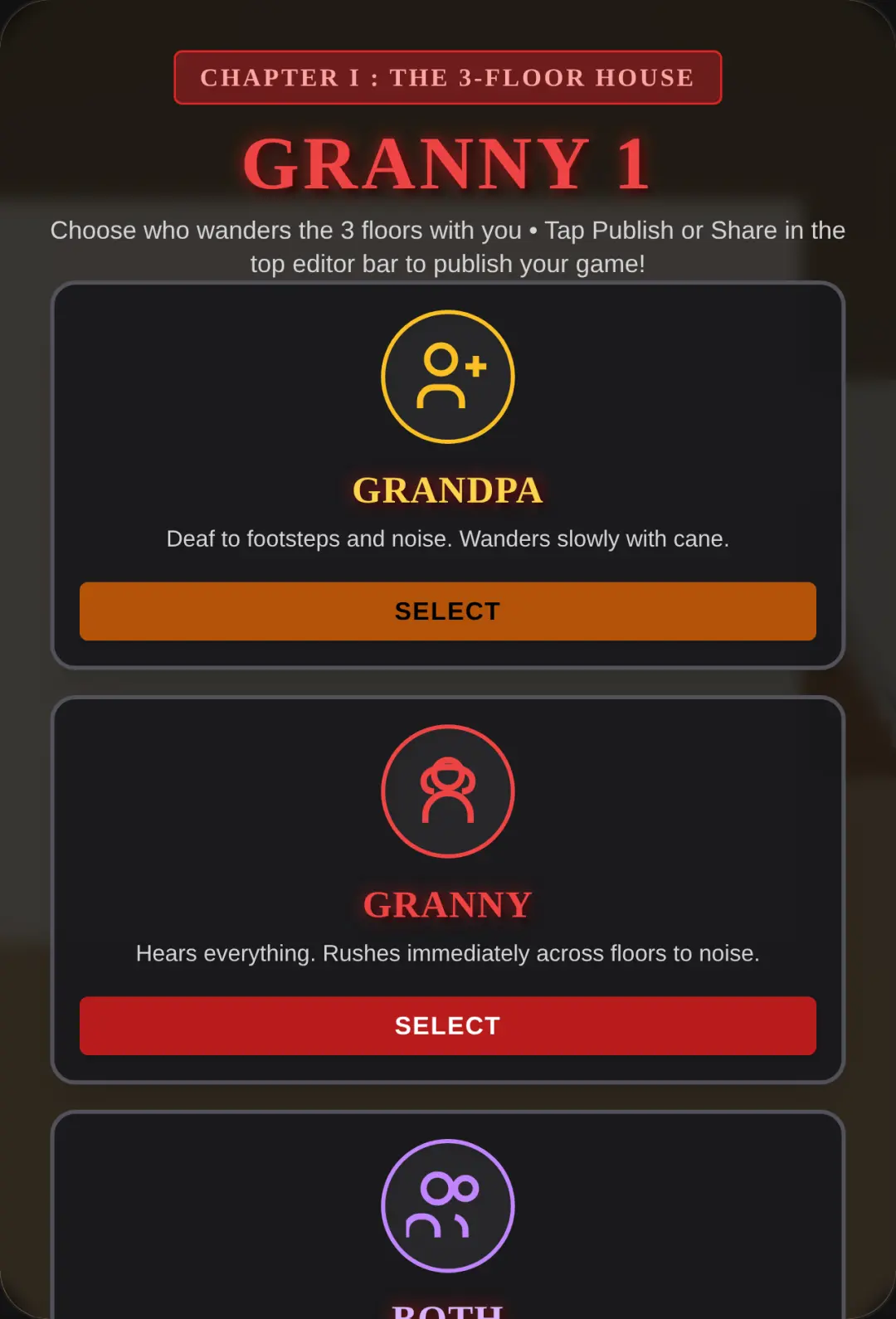 Granny 1 - 3 Floors Horror cover