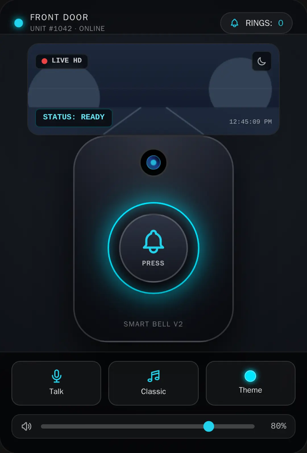 Smart Doorbell cover