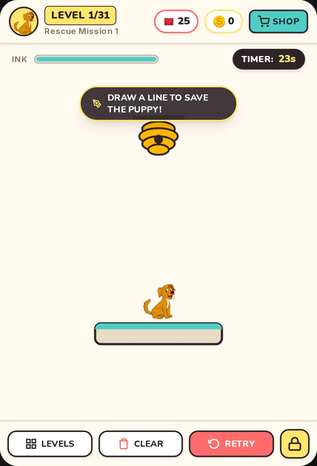Save The Dog - 31 Levels cover
