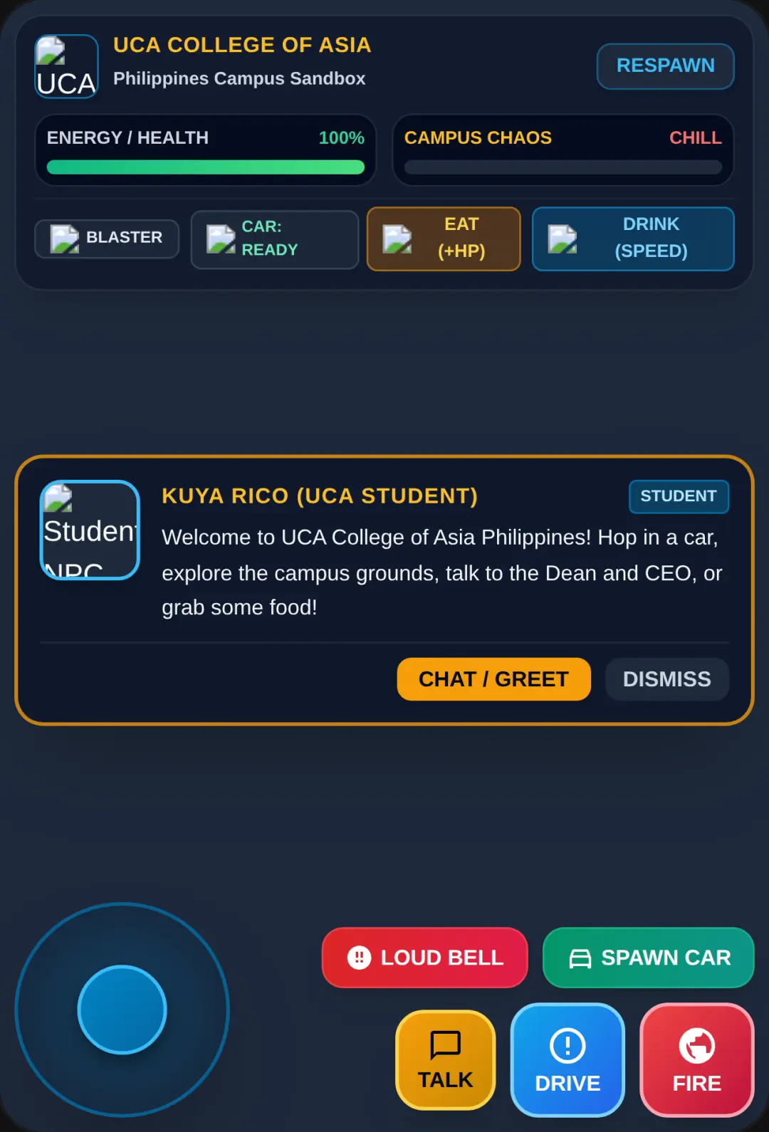 UCA College of Asia Philippines - Campus Sandbox cover