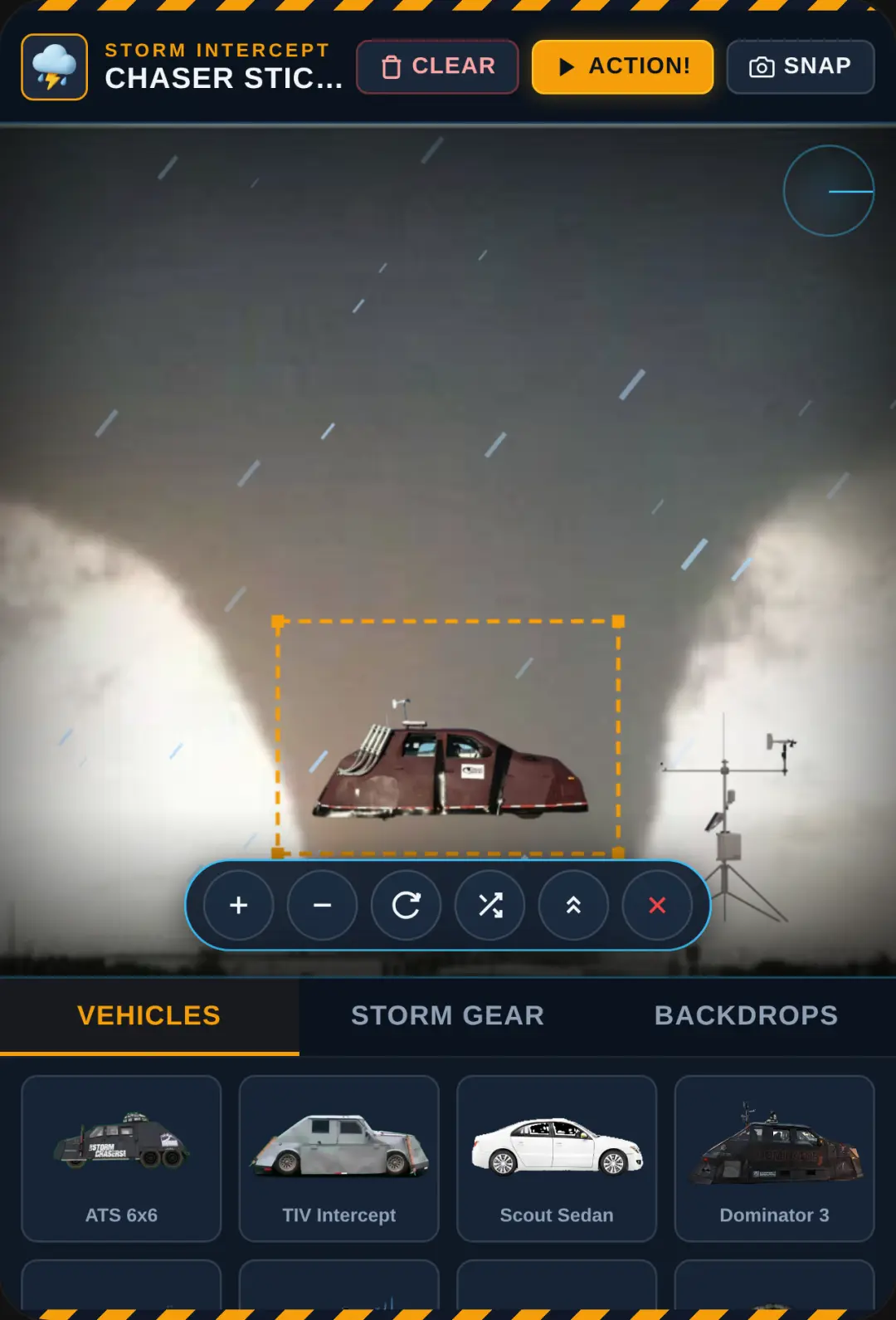Storm Chaser: Movie Sticker Studio cover