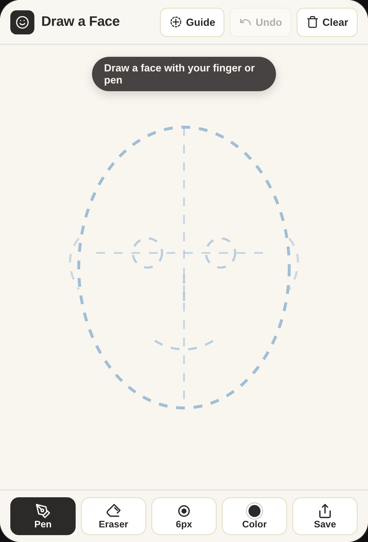 Draw a 𝕔𝕦𝕥𝕖 Face cover