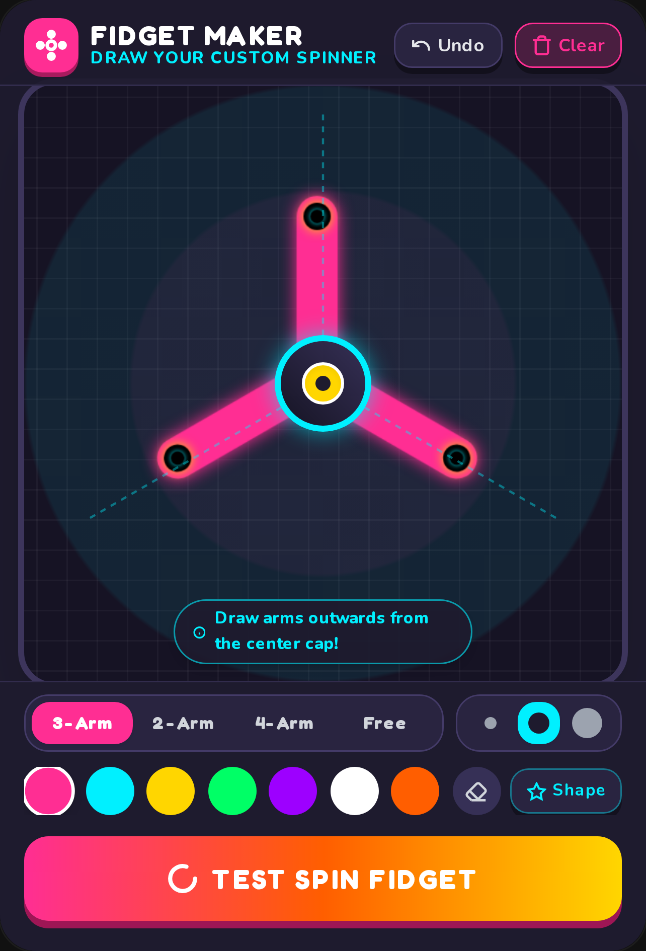 Fidget Spinner Maker
