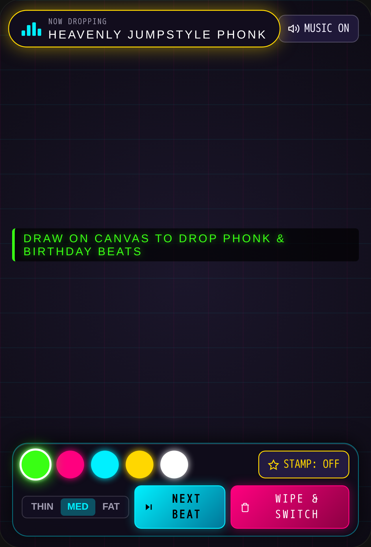 Phonk Neon Beat Painter cover