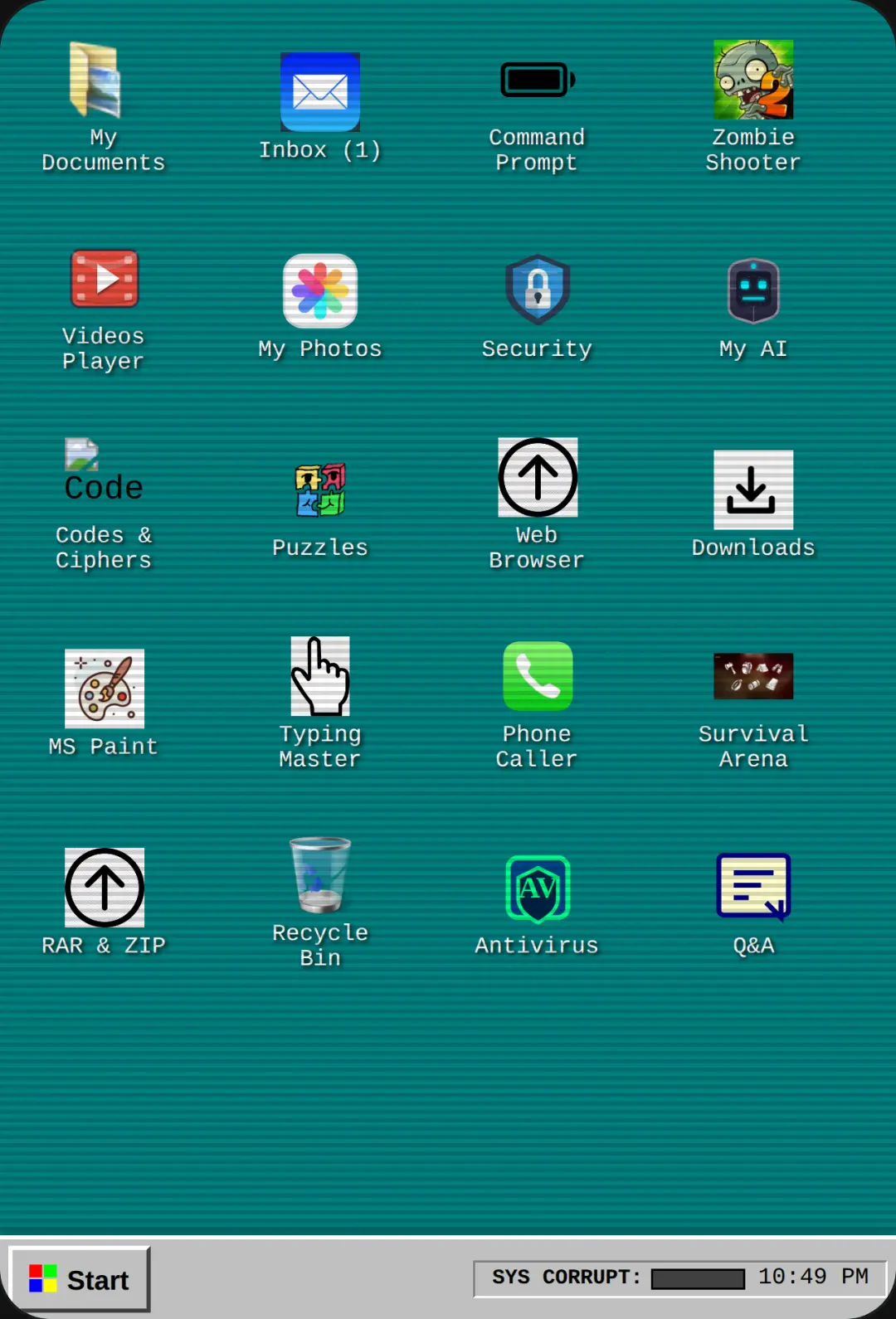 Retro OS Simulator cover