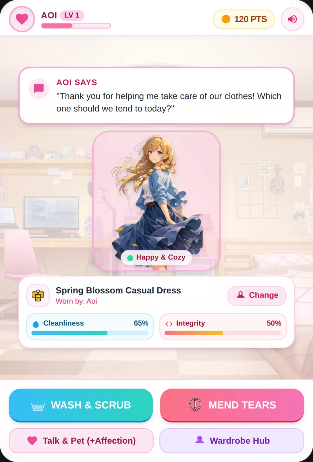 Anime Tailor & Laundry Care Simulator cover