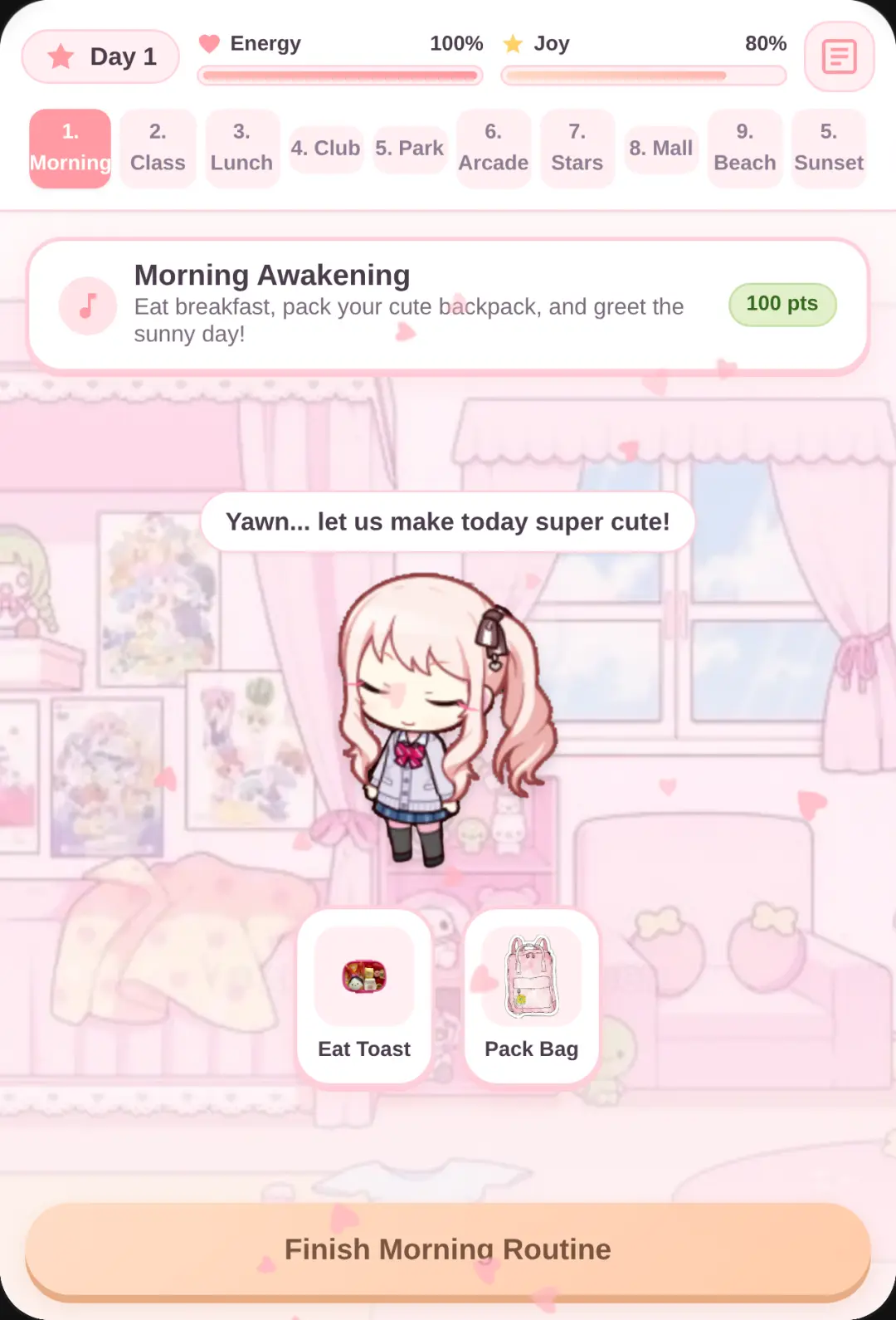 Kawaii School Day cover