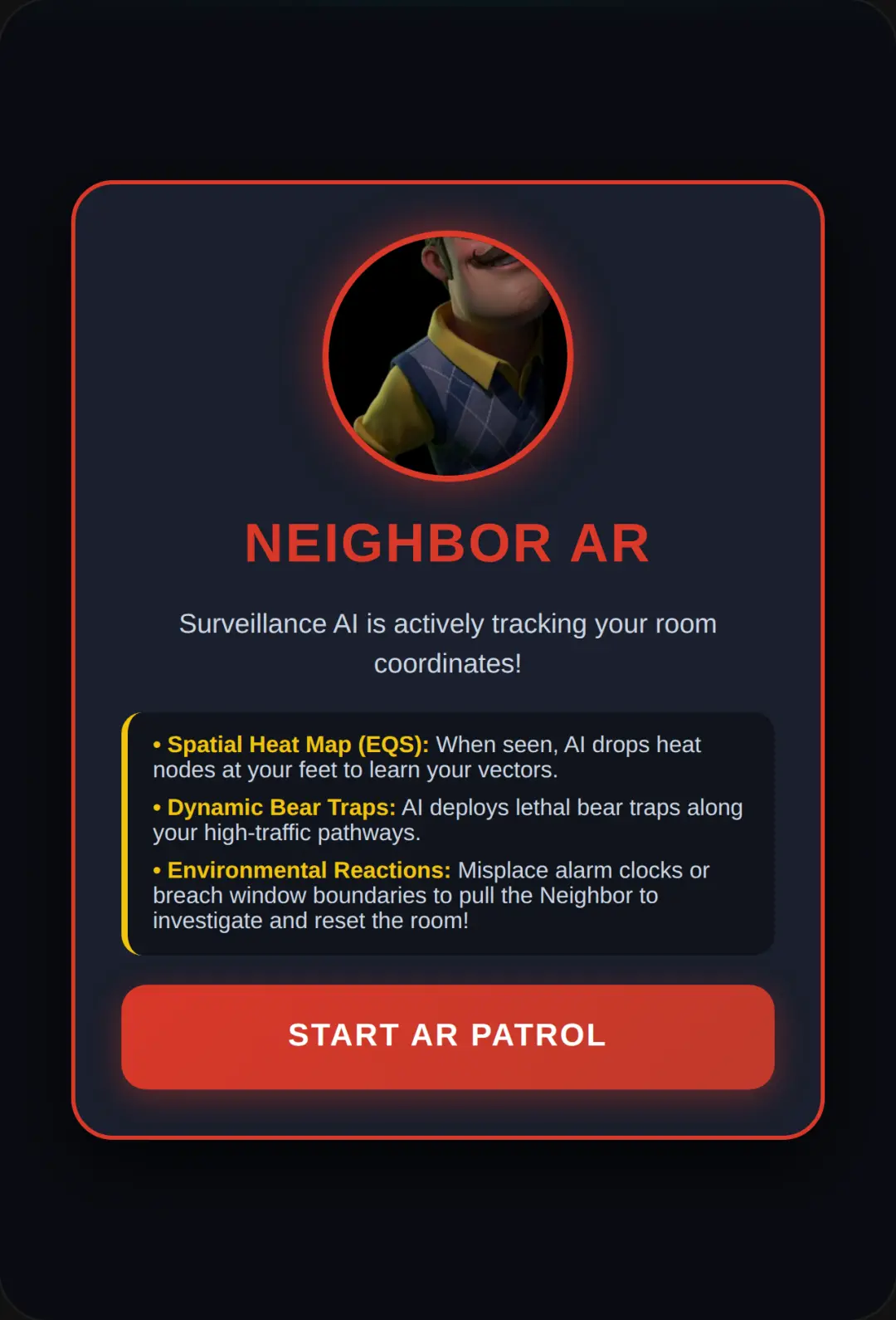 Hello Neighbor AR cover
