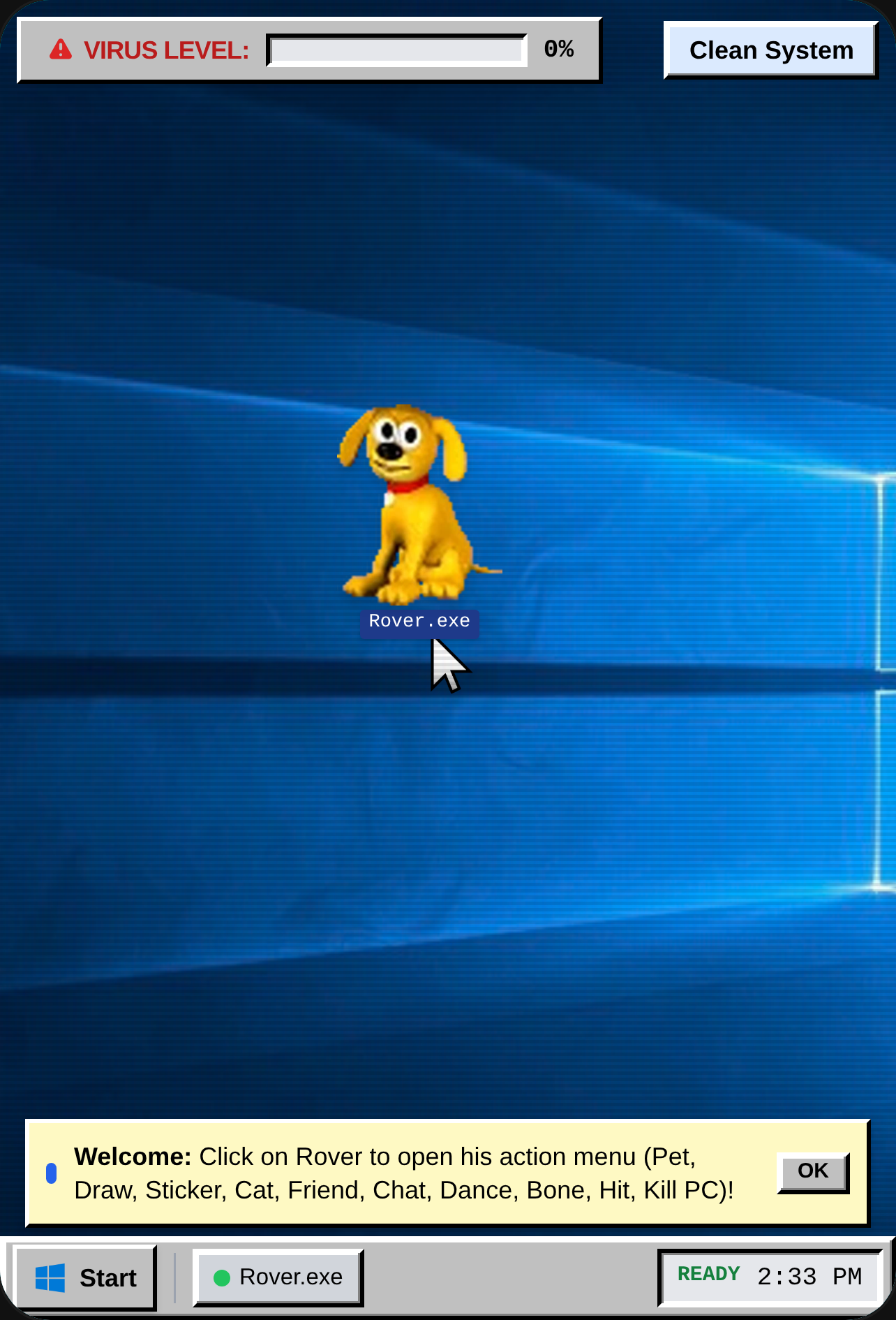 Rover Virus - Desktop Pet Edition cover