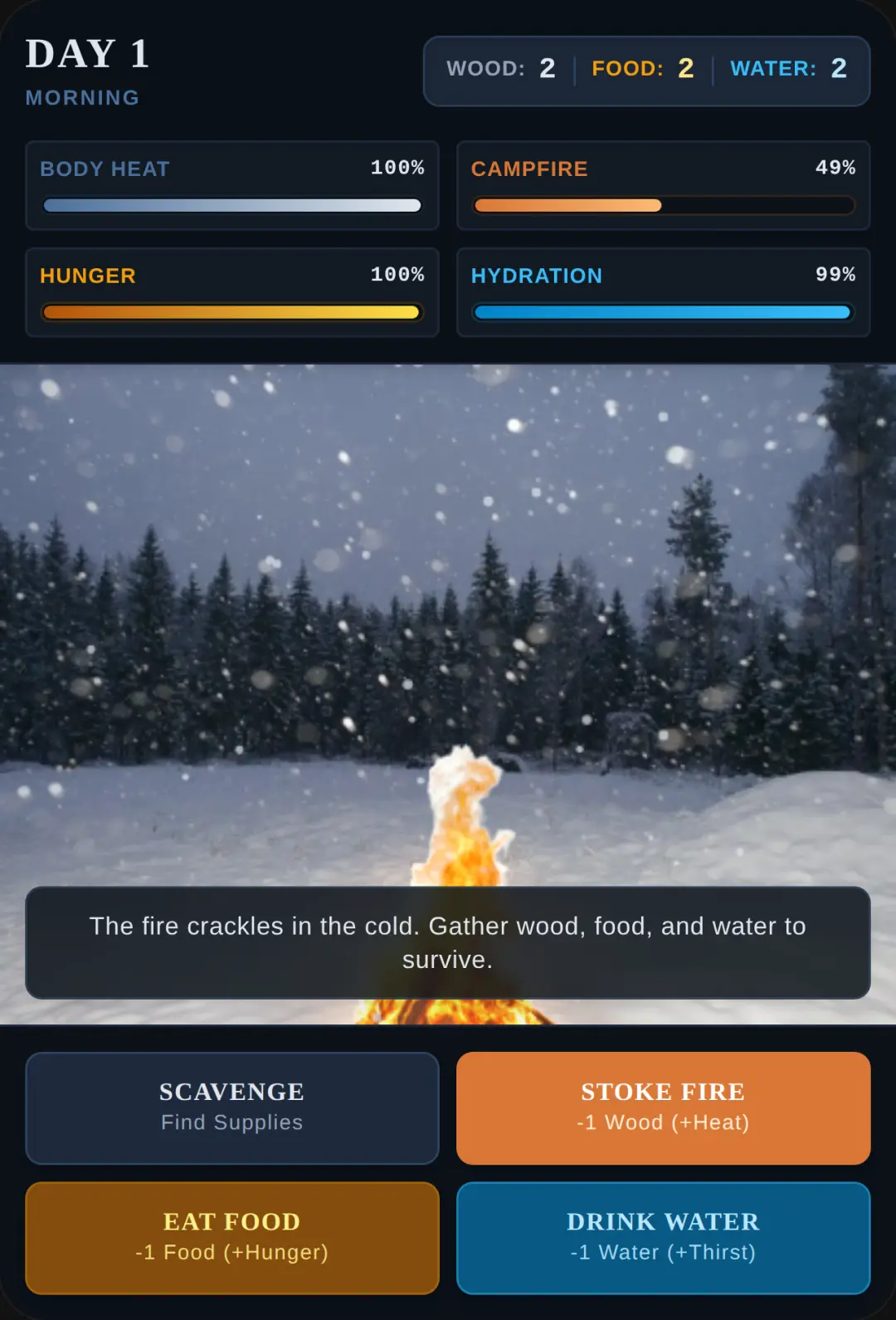 Frozen Forest Survival cover