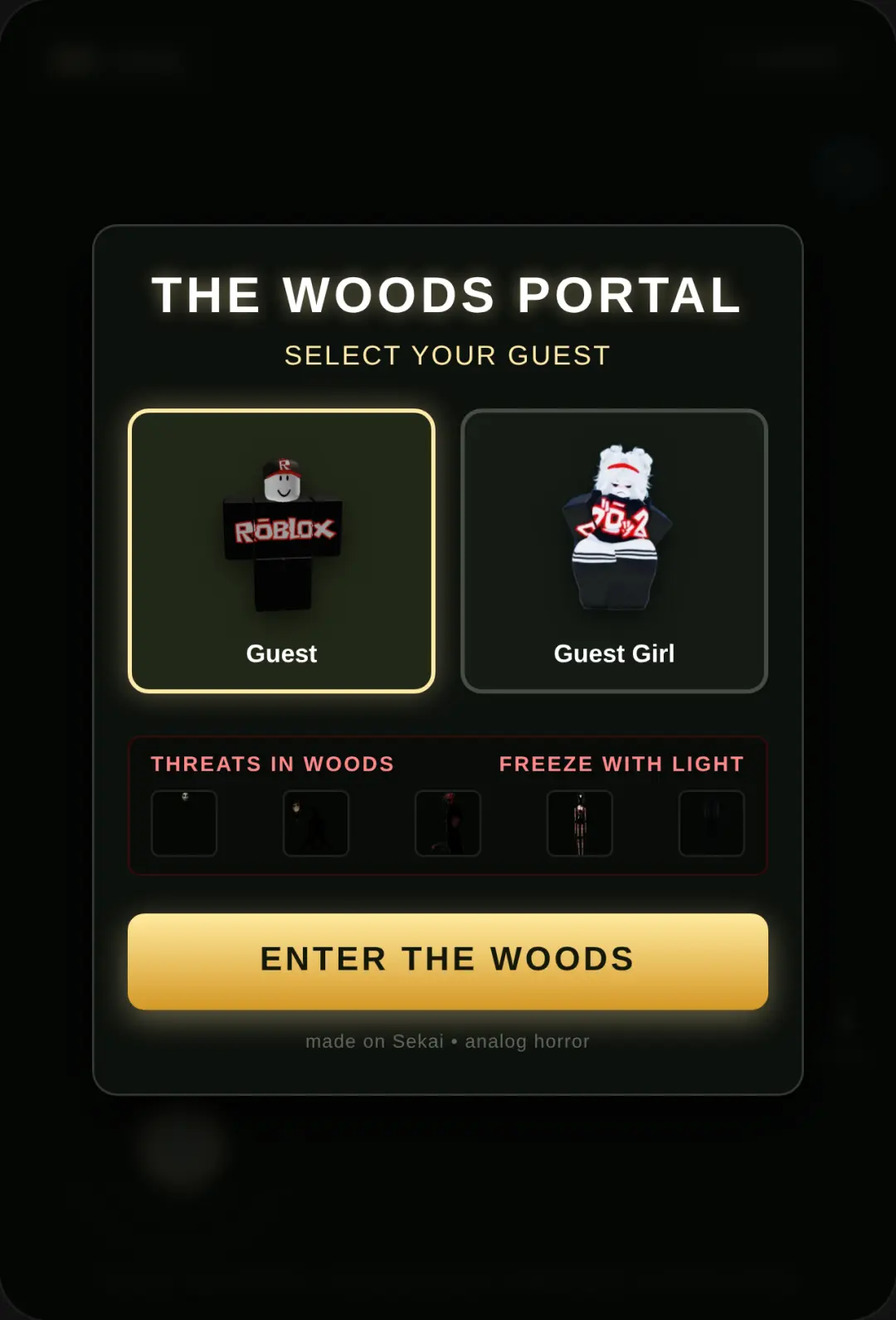 The Woods Portal cover