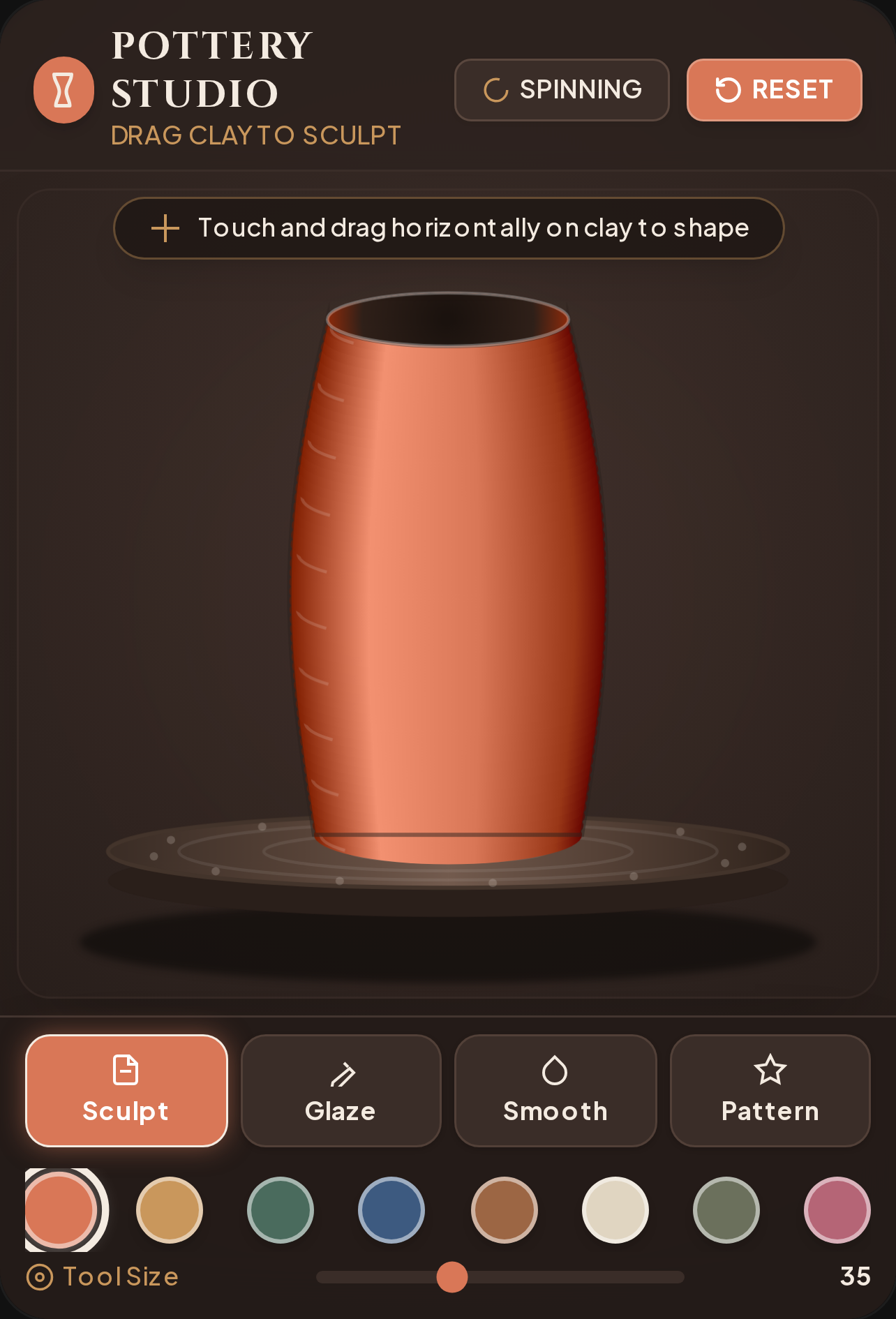 Pottery Studio - Relaxing Clay Sandbox cover