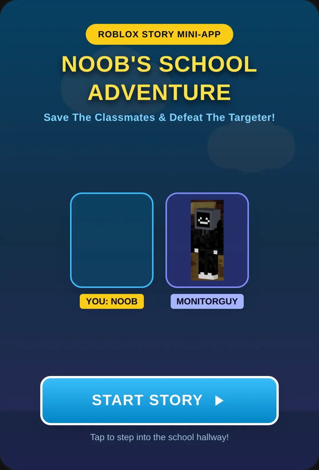 Noob's School Adventure: Save The Classmates cover