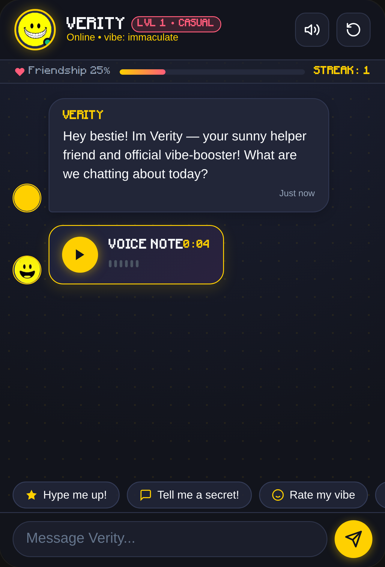 Verity Chat cover