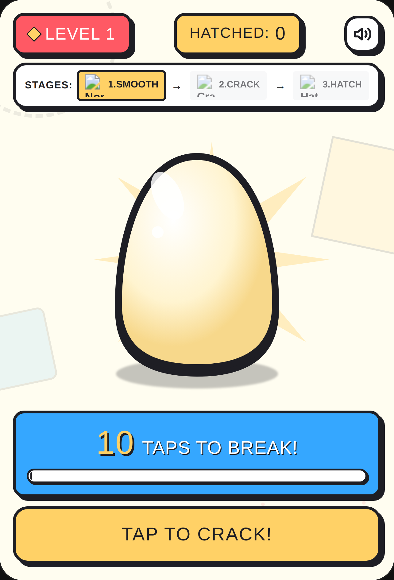 Egg Breaker — Cartoon Tap Game cover