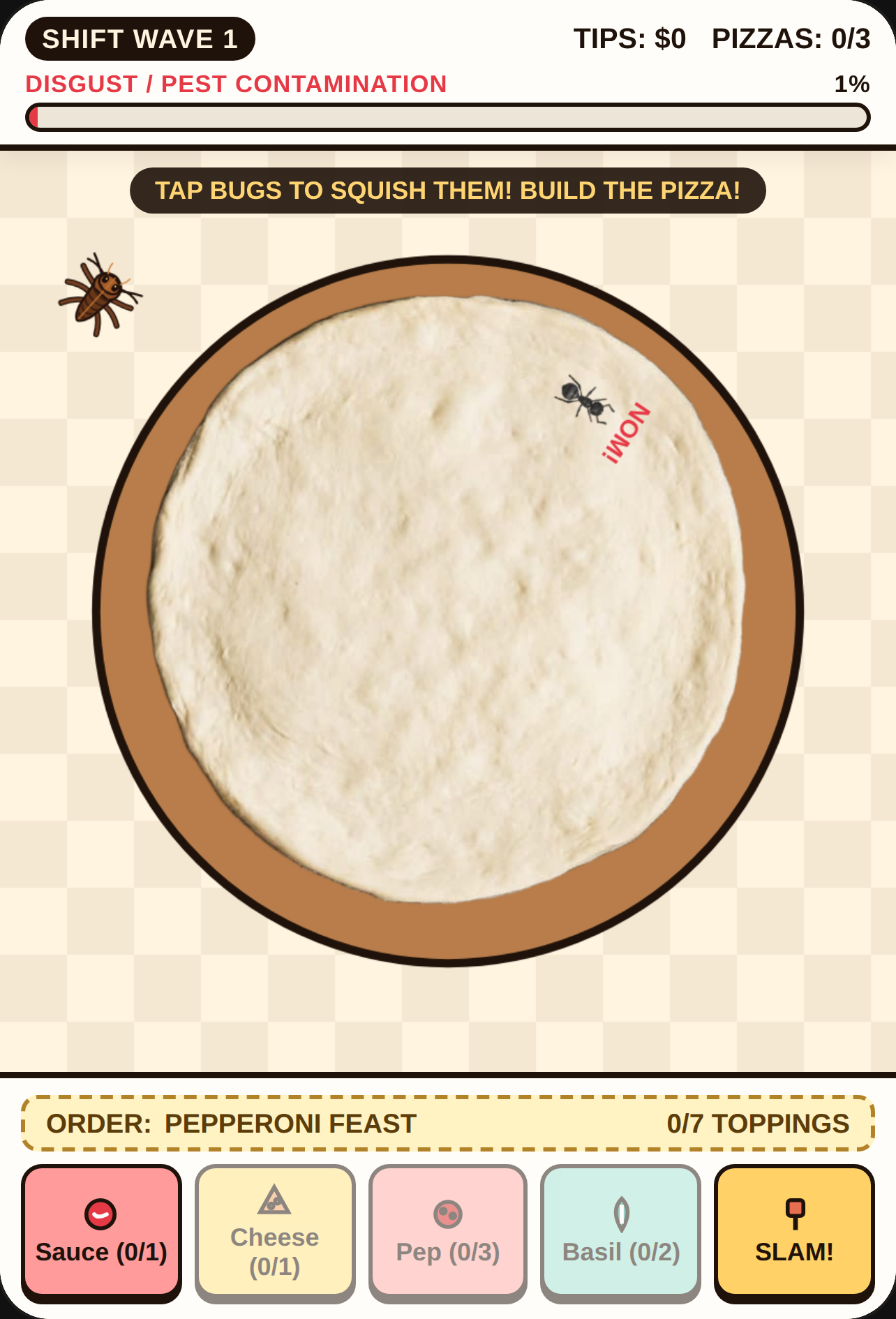 Pizza Panic: Bug Buster cover