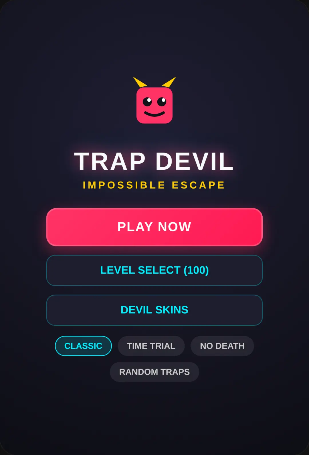 TRAP DEVIL: Impossible Escape cover