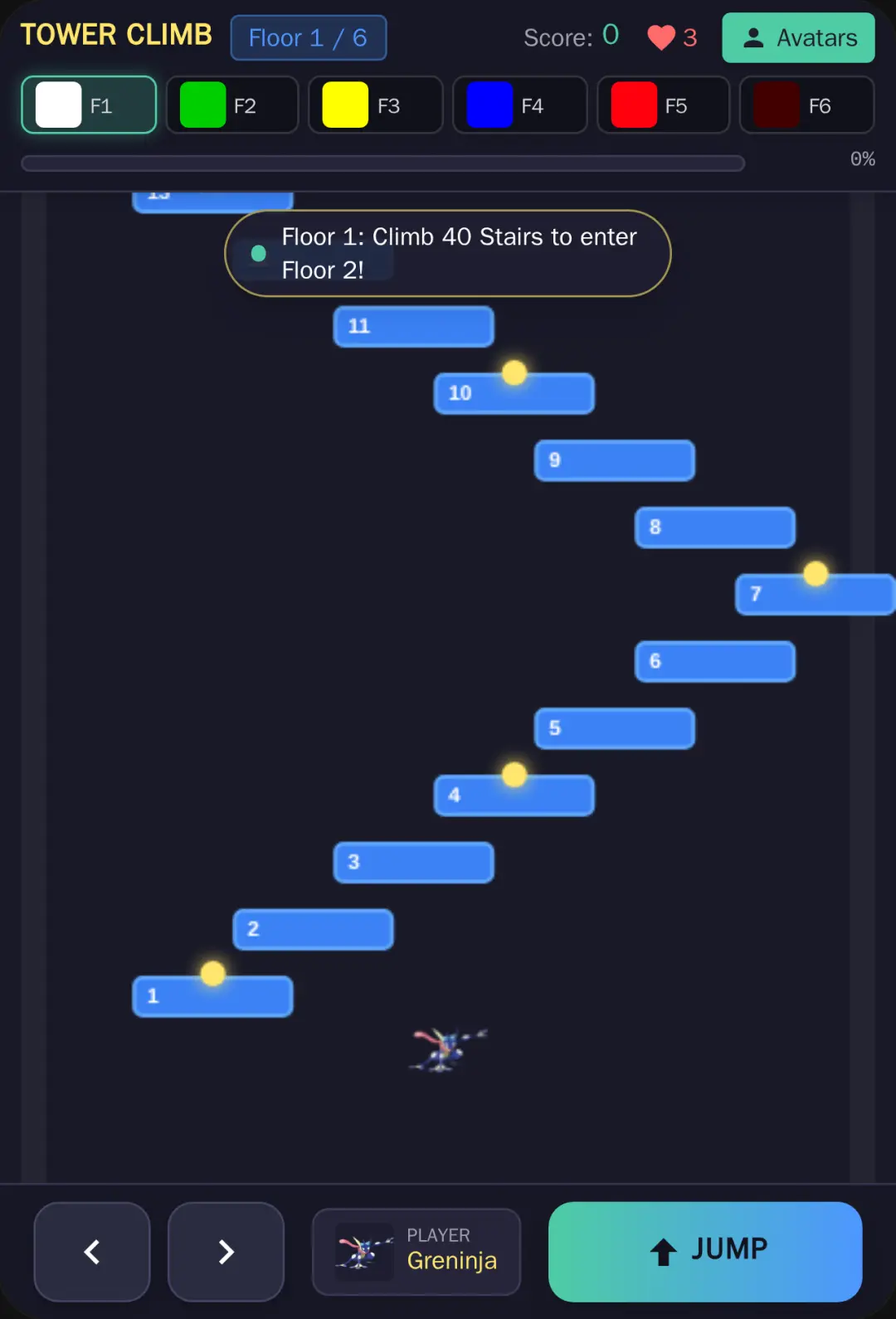 Tower Climb: 6 Floors & 9 Avatars cover