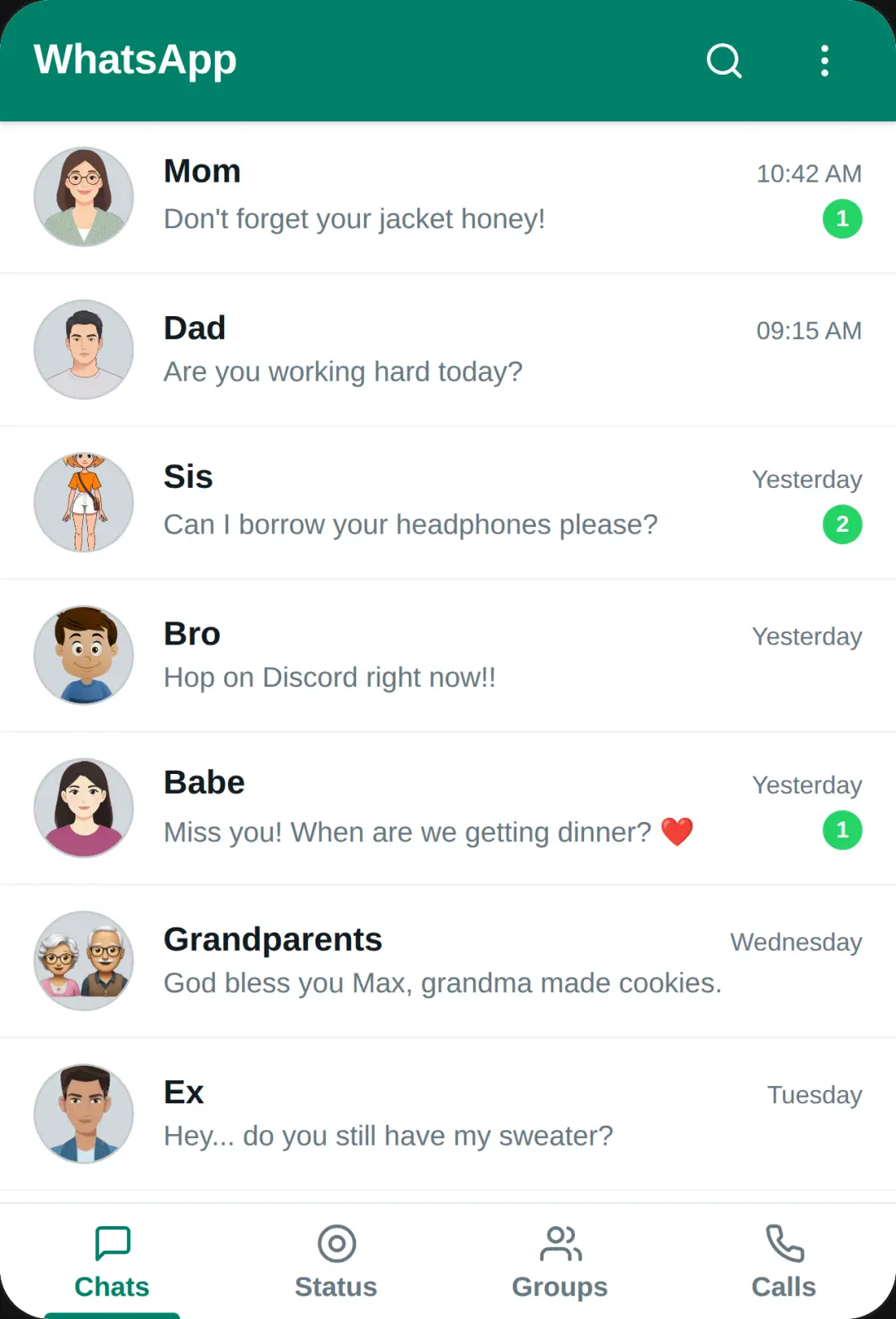 WhatsApp Chat Simulator | Game 1 cover