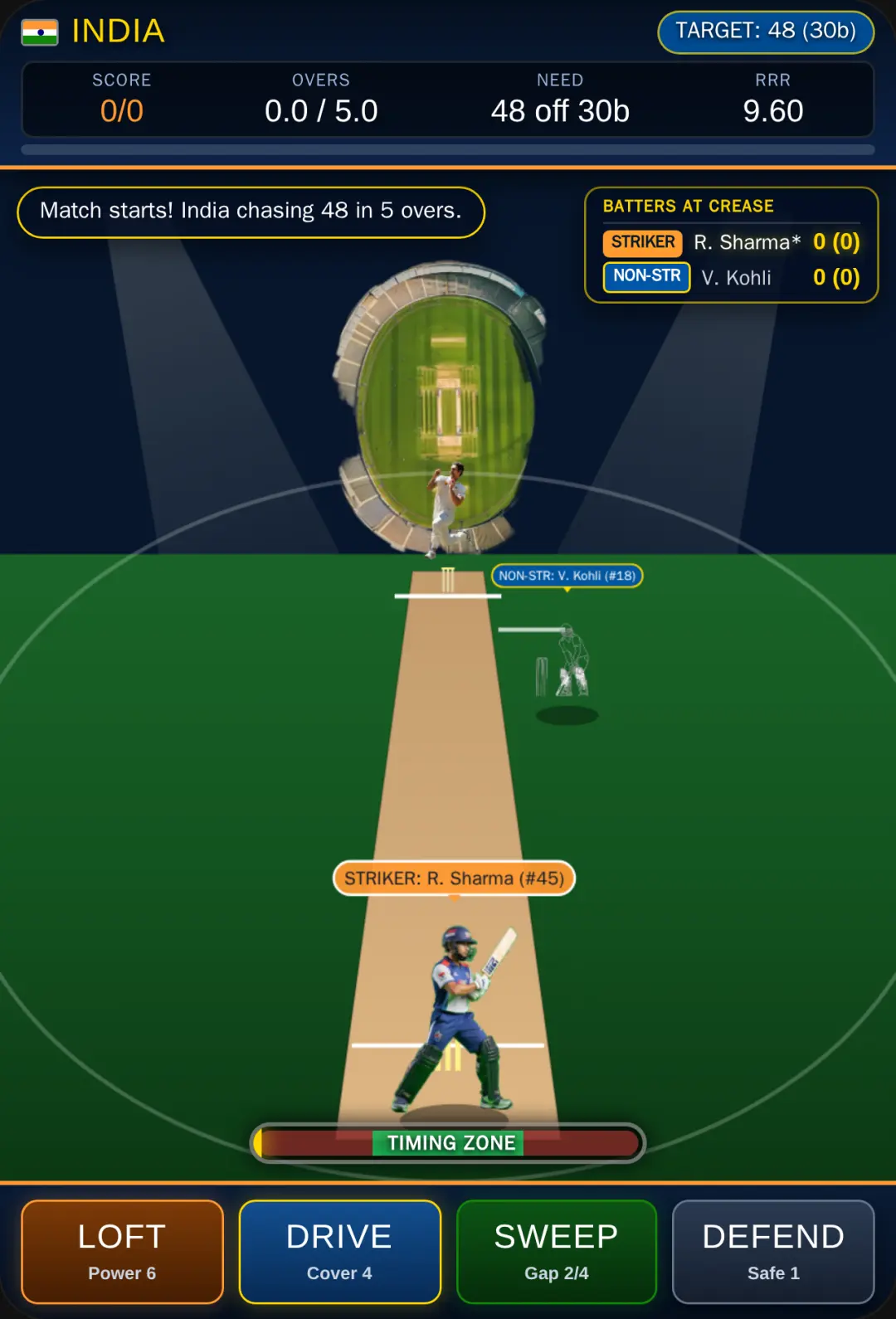 India Cricket Rush cover