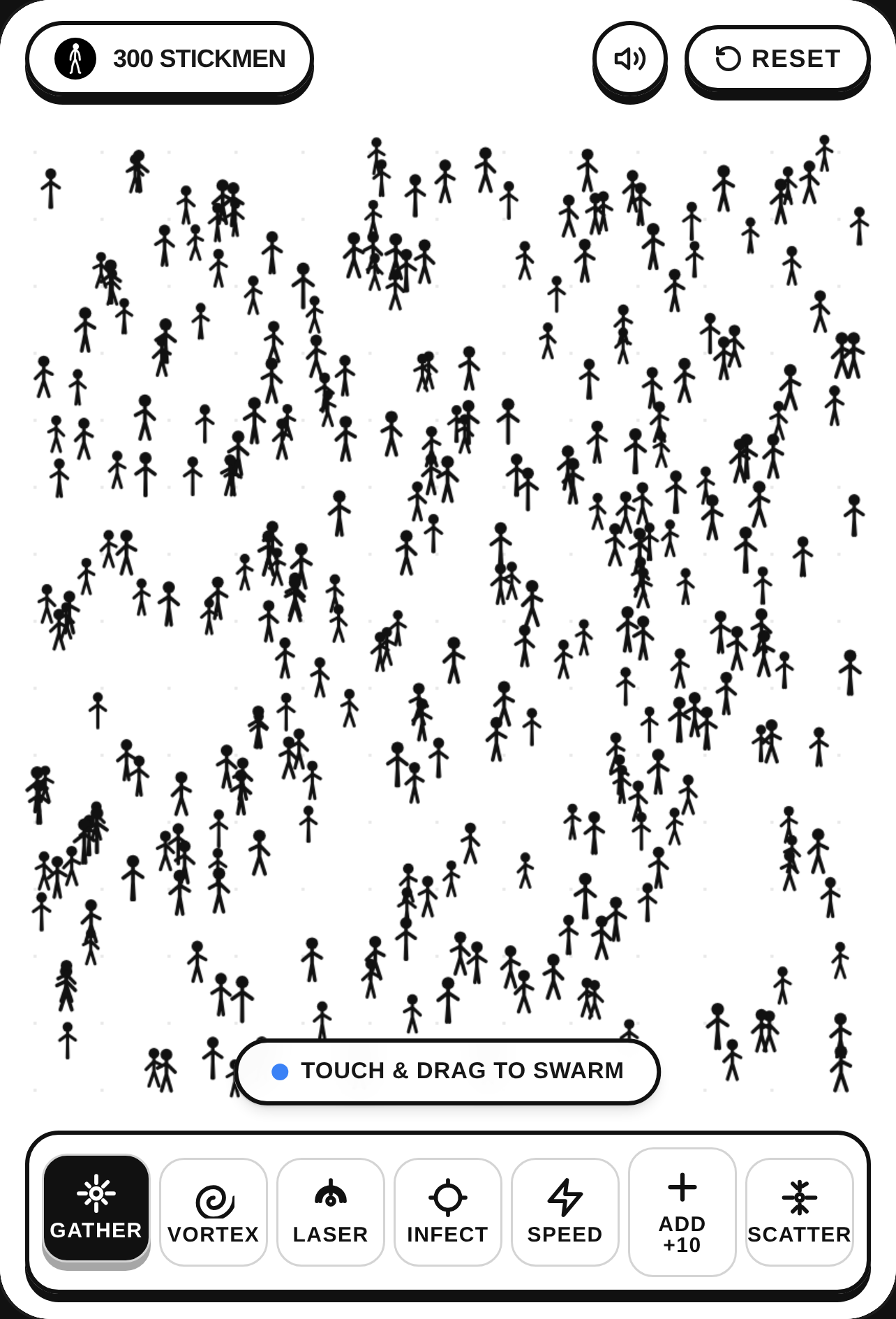 300 Stickmen Swarm cover