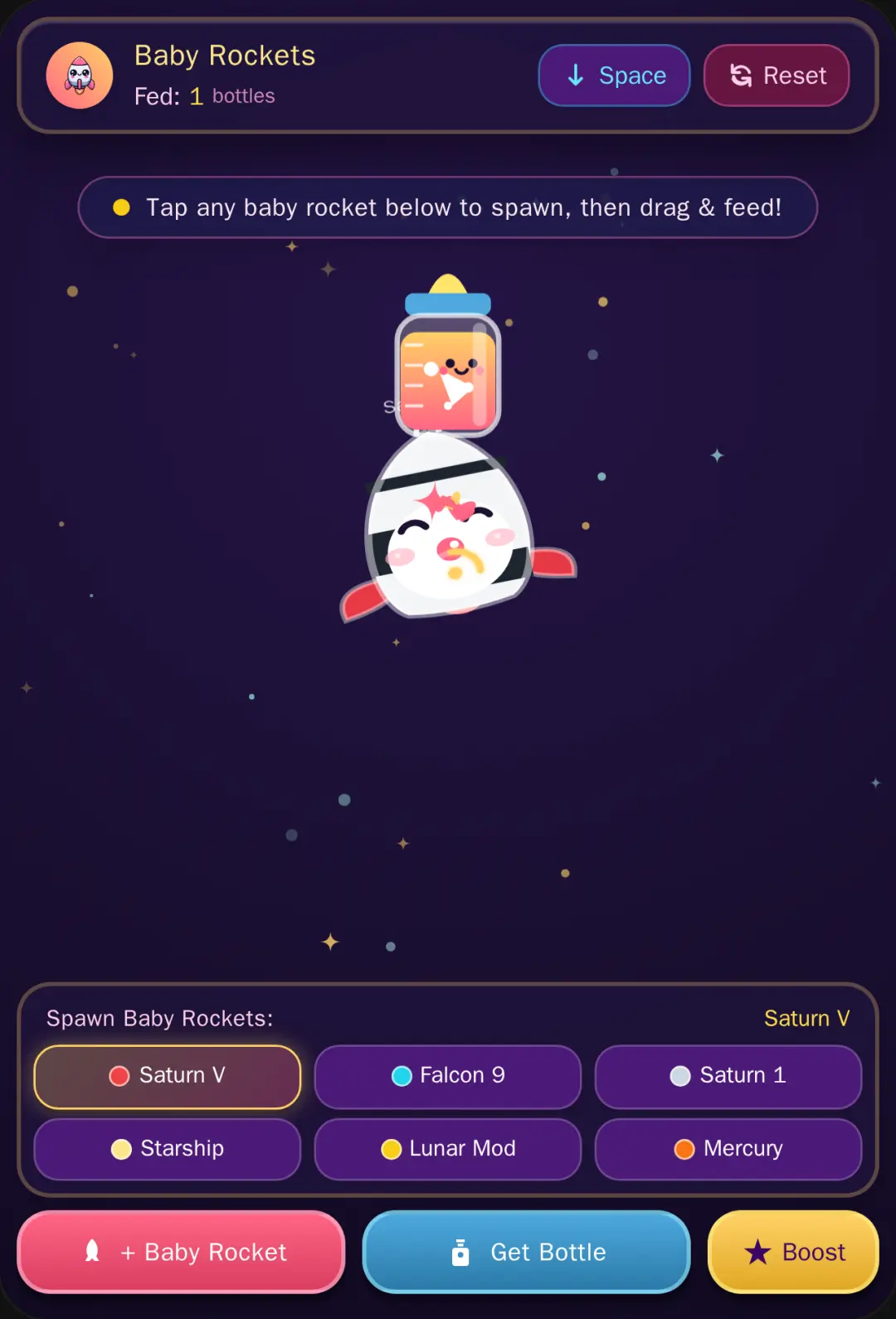 Baby Rocket Sandbox cover