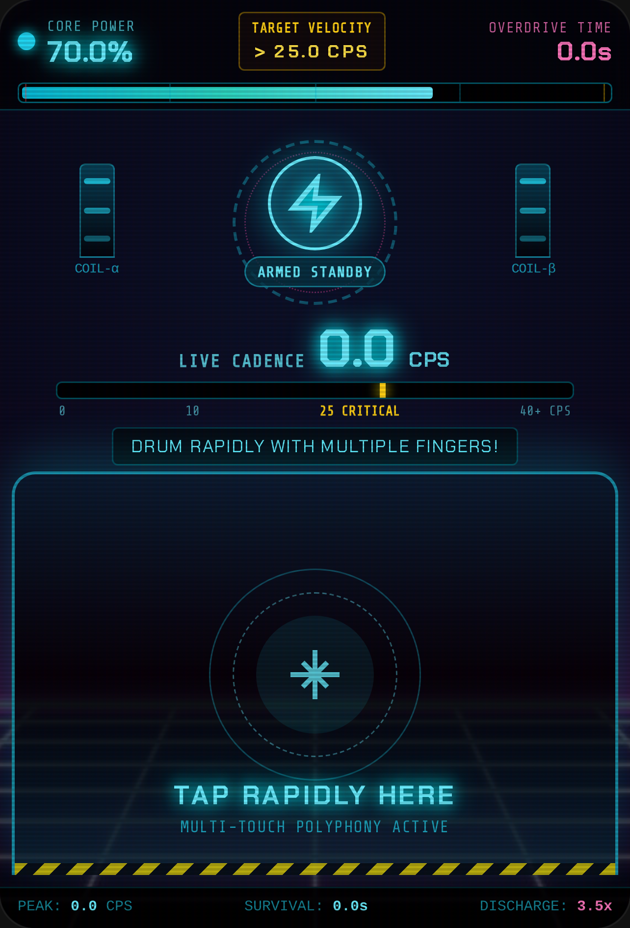OVERDRIVE 25 CPS - Cyber Core Reactor cover