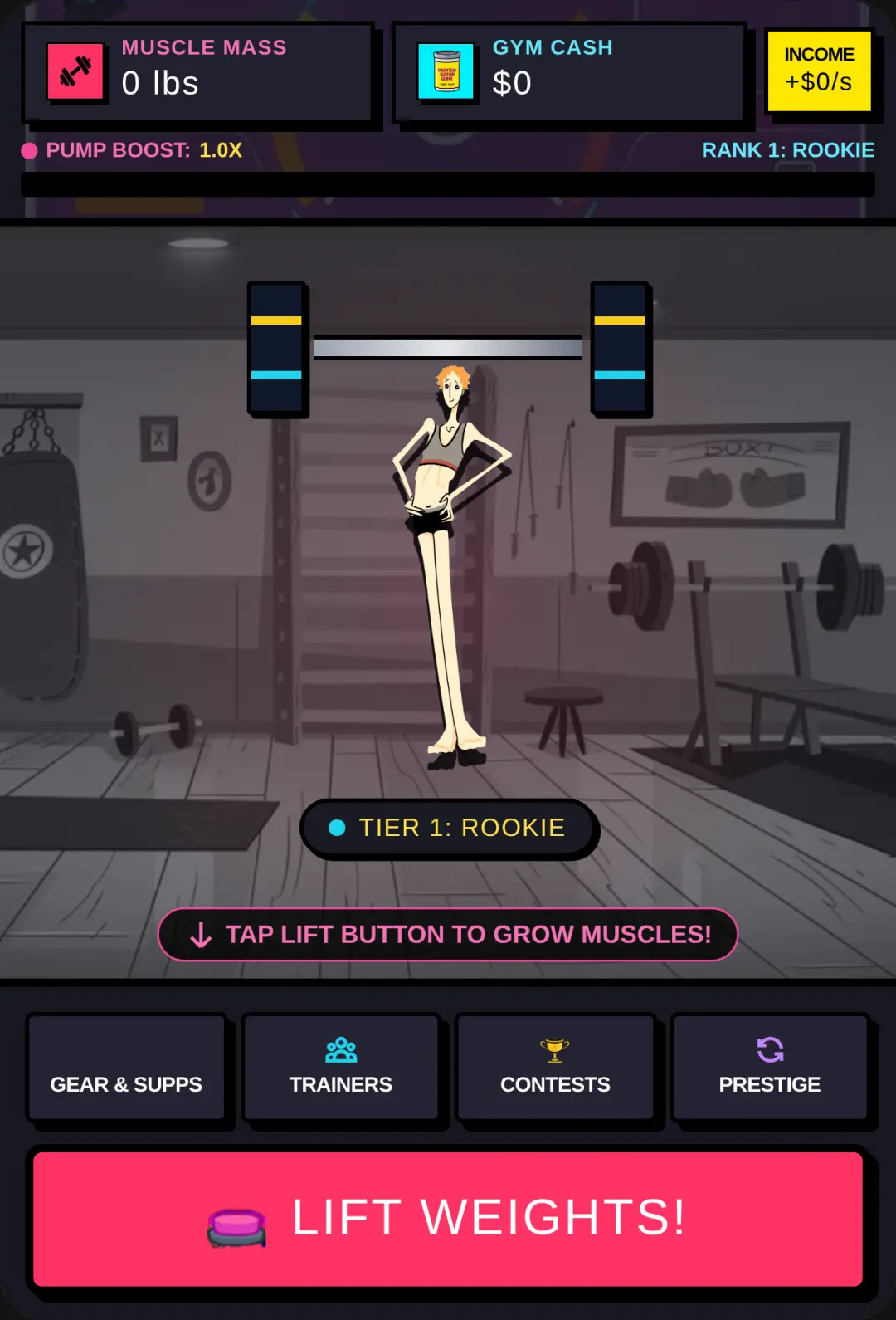 Bodybuilder Tycoon - Iron Gains cover