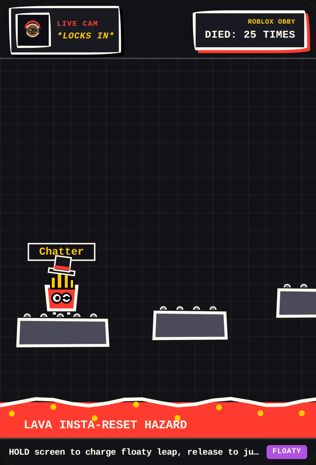IShowSpeed Locked In: The Floaty Rage Obby cover