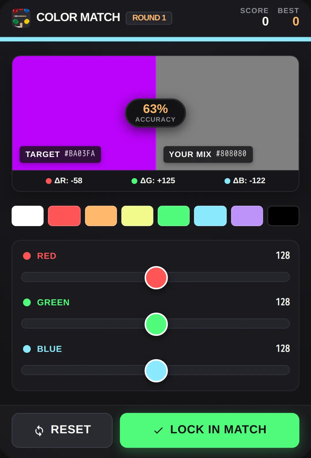 Color Match Arcade cover