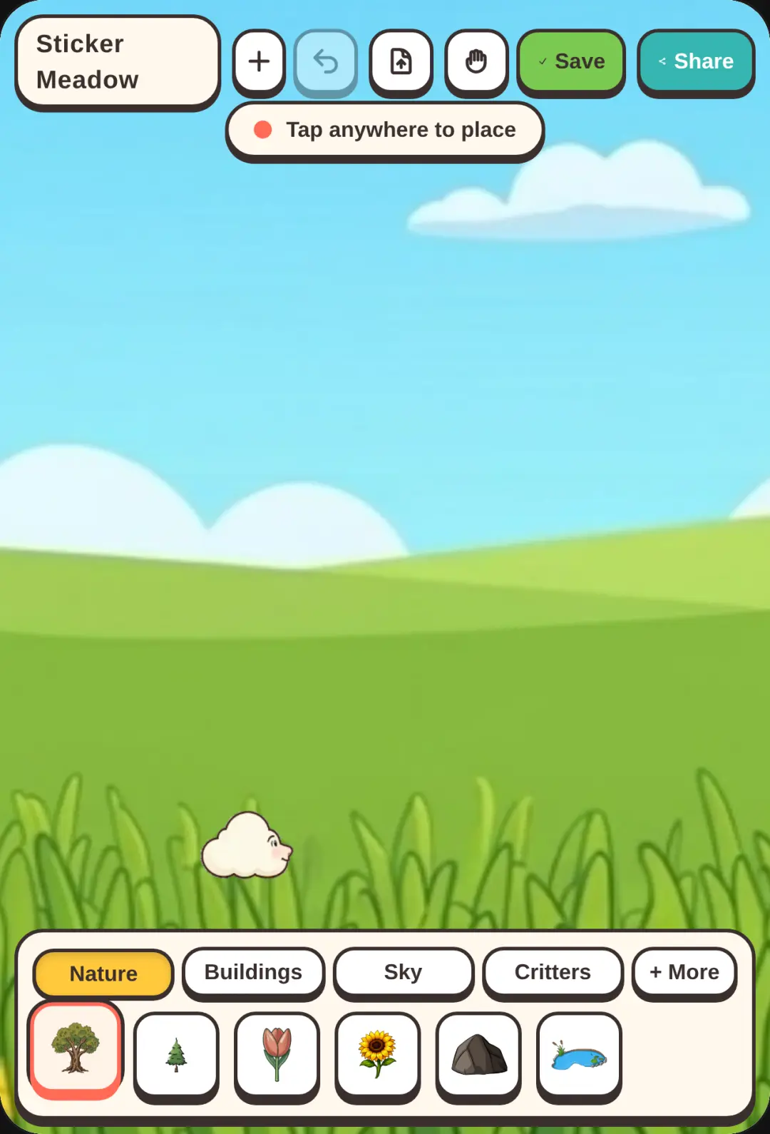 Sticker Meadow cover