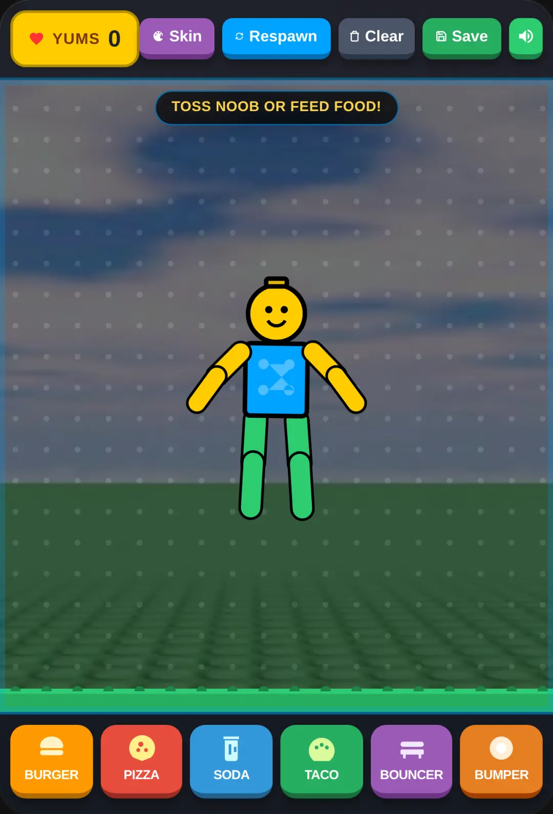 Roblox Noob Ragdoll Sandbox cover