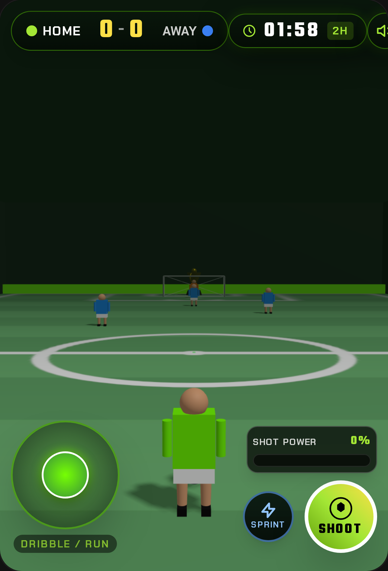 Move to get the ball cover