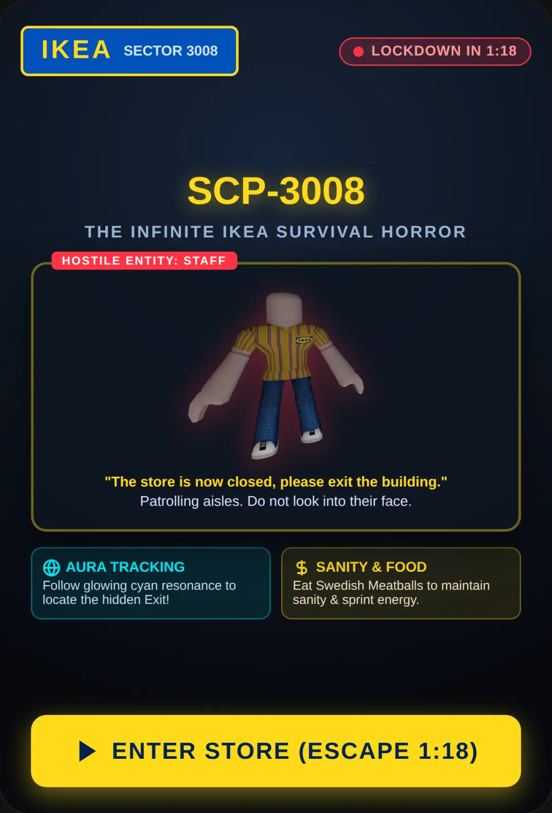 SCP-3008: The Infinite IKEA cover