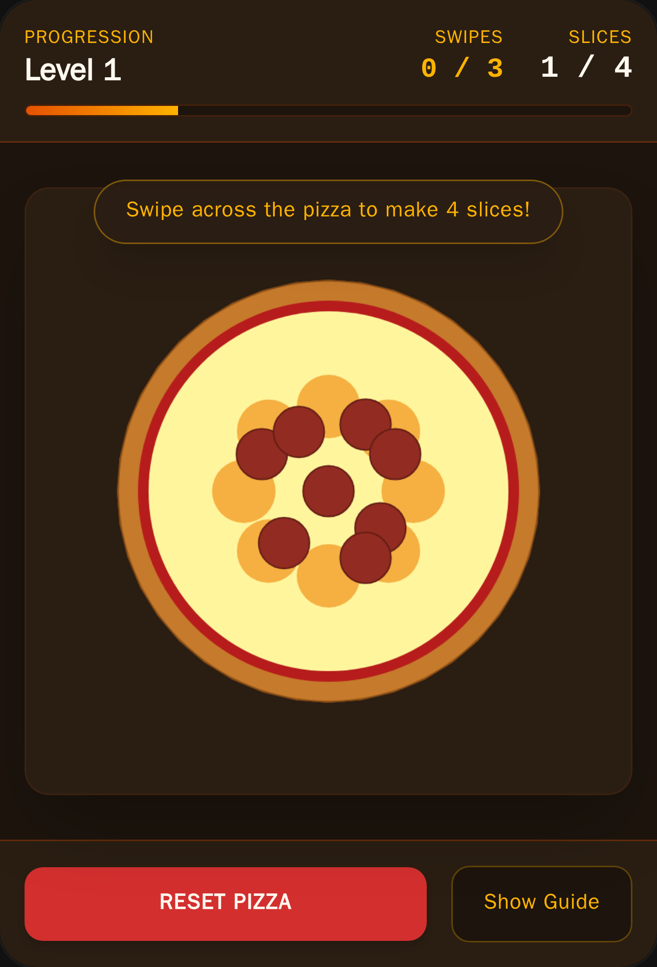 Realistic Pizza Slicing Arcade cover