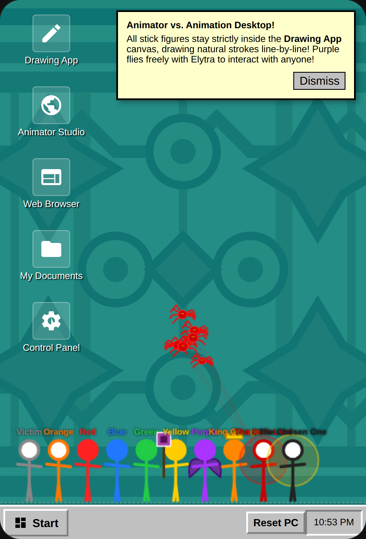 Alan Becker Desktop Recreation