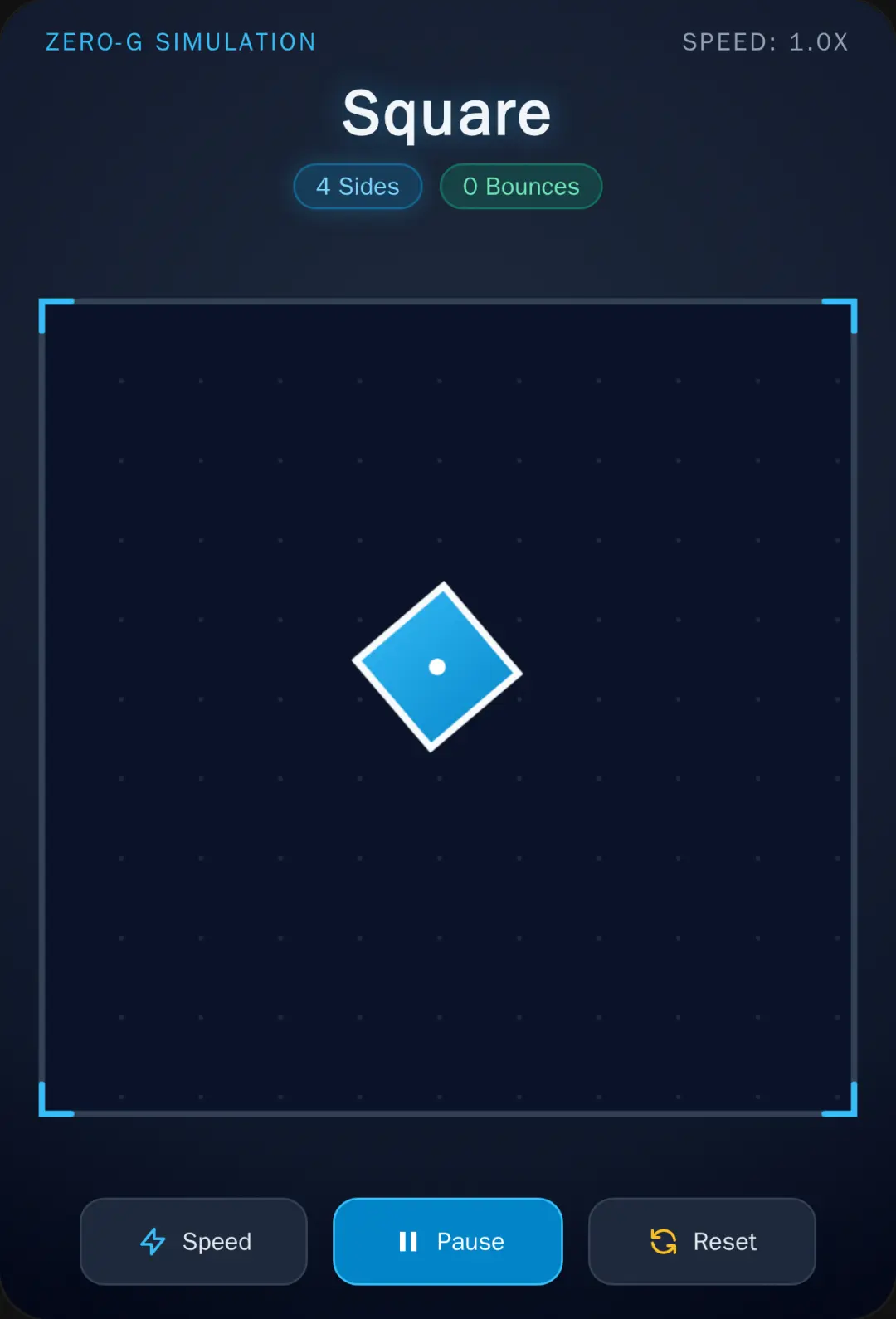 Zero-Gravity Polygon Bouncer cover