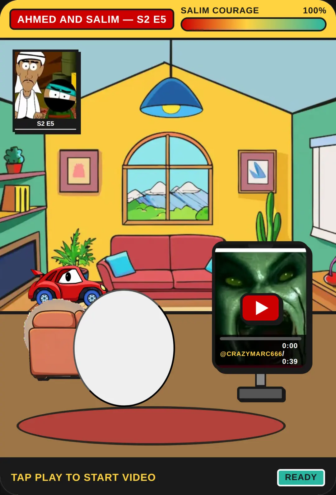 Ahmed and Salim: Salim watches crazymarc666 S2 E5 cover