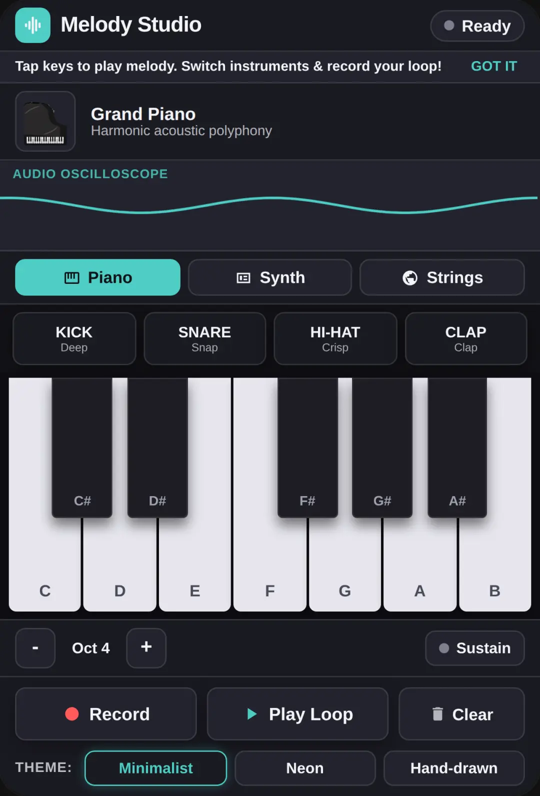 Melody Studio - Virtual Instrument cover