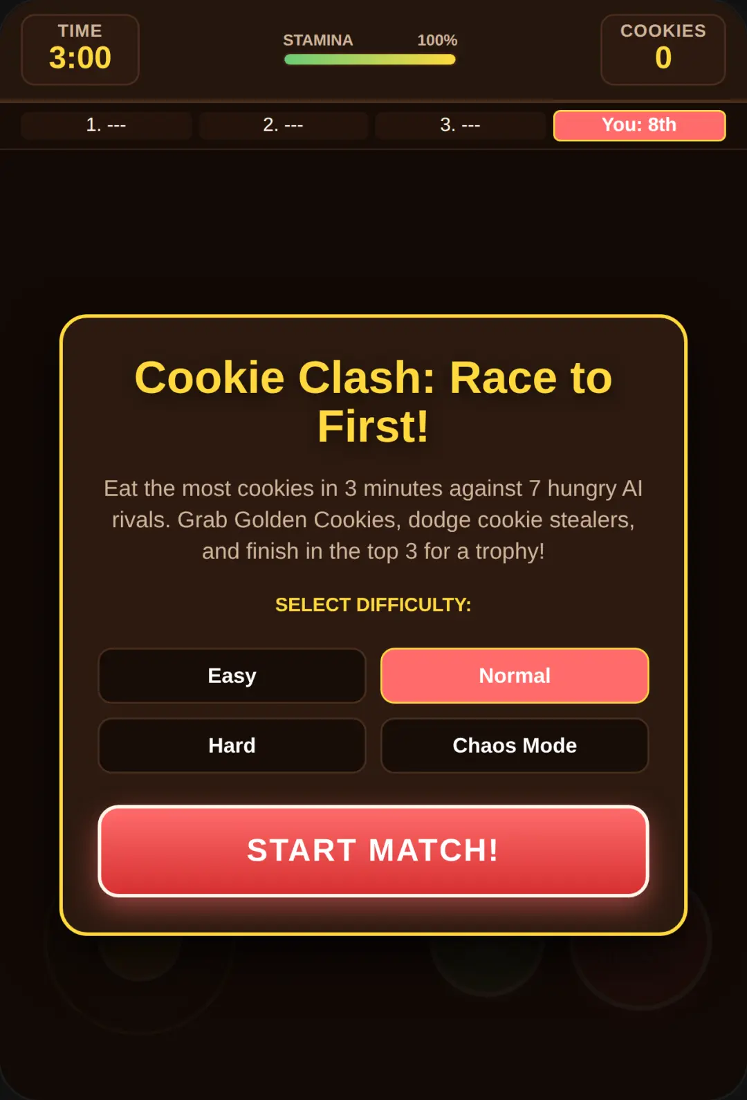 Cookie Clash: Race to First! cover