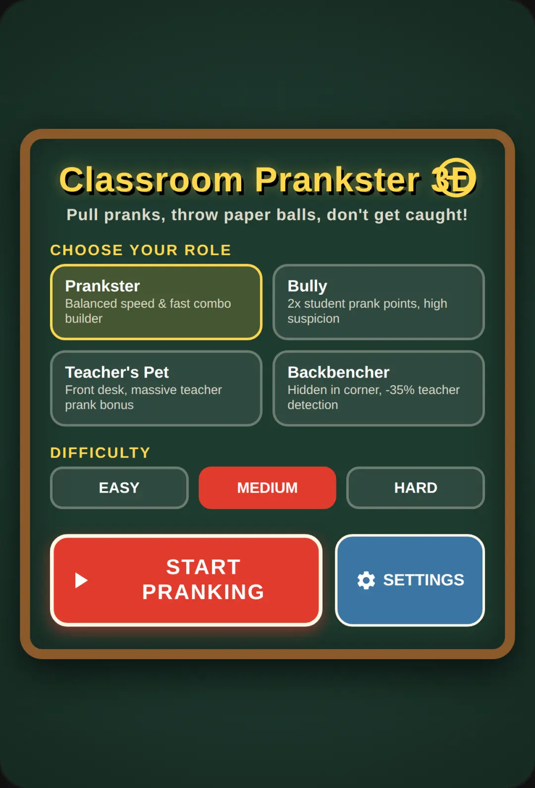 Classroom Prankster 3D cover