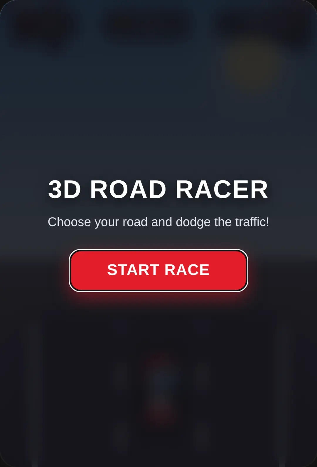 3D Road Racer cover