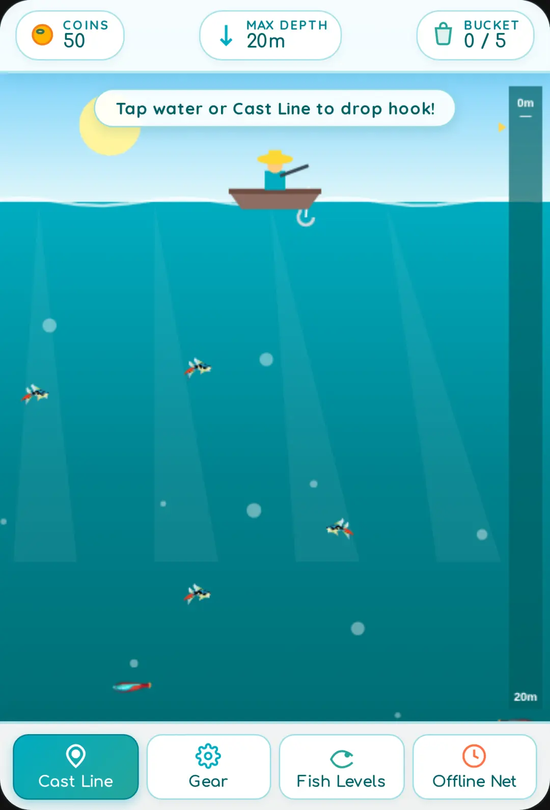 Tiny Fisherman - Deep Fishing & Upgrades cover