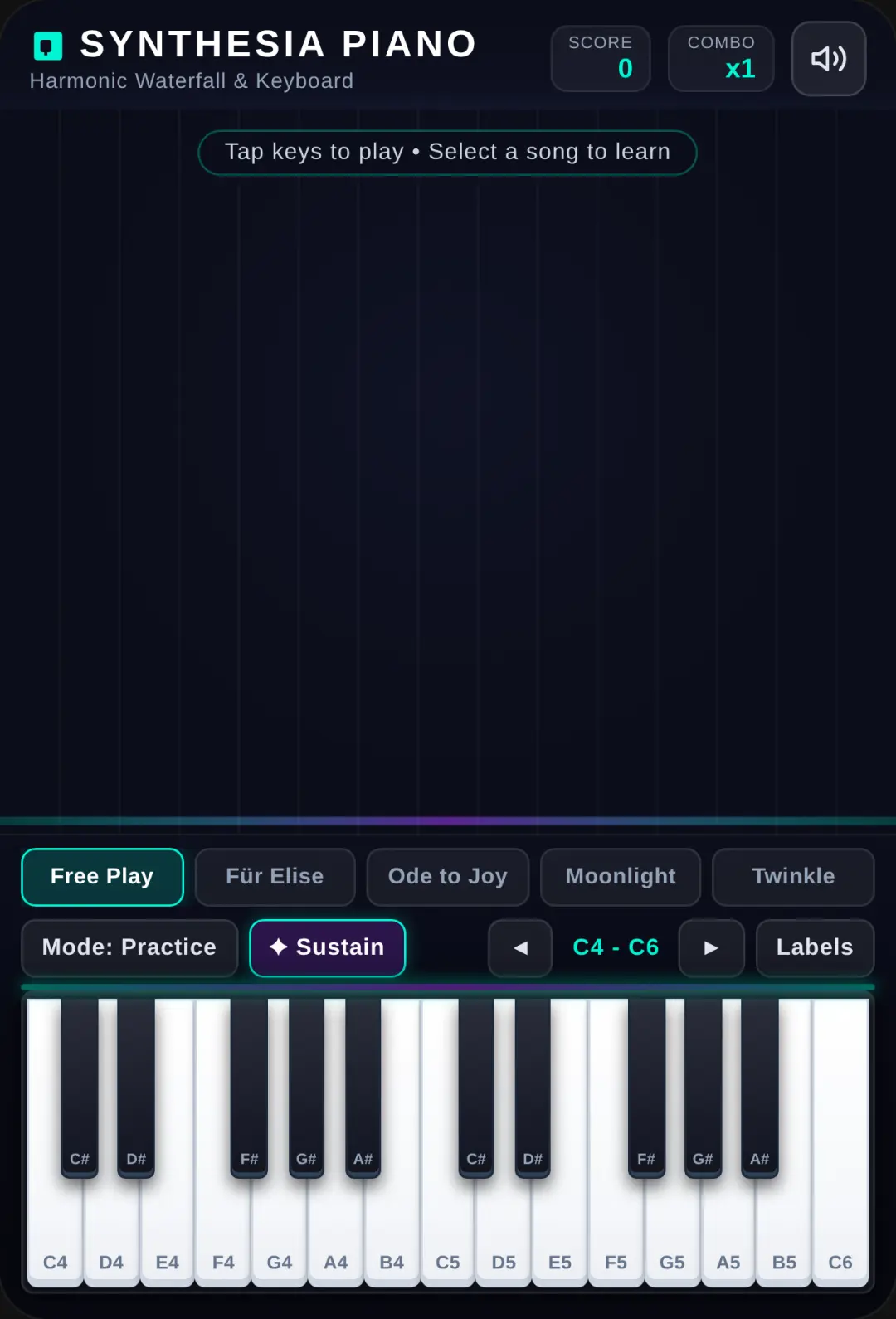 Synthesia - Playable Piano Studio cover
