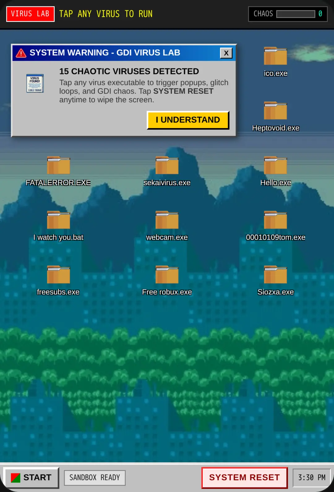 GDI Virus Desktop Simulator cover
