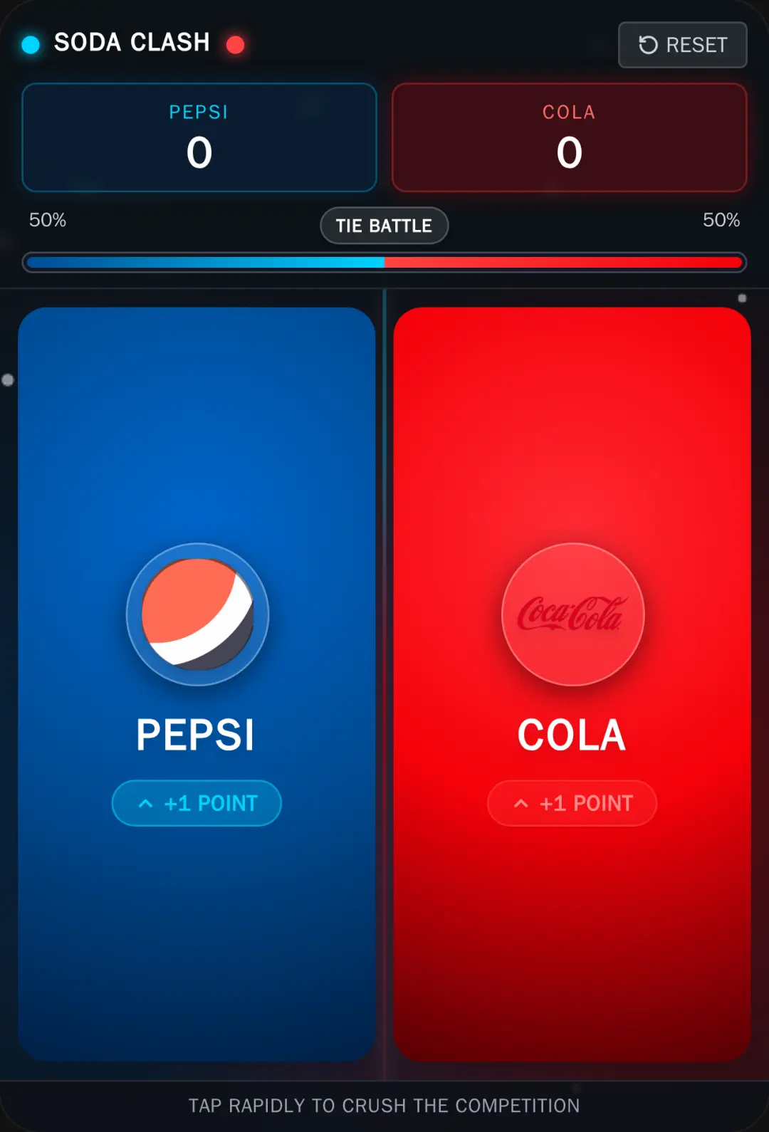 Soda Clash: Pepsi vs Cola cover
