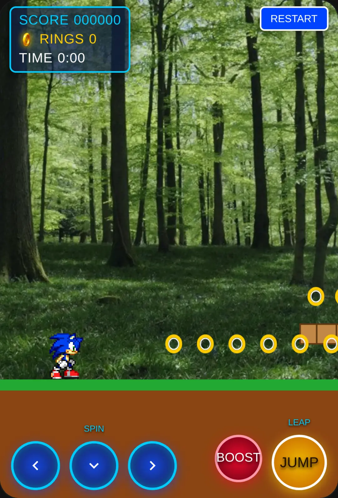 Sonic 2: Emerald Forest Run cover