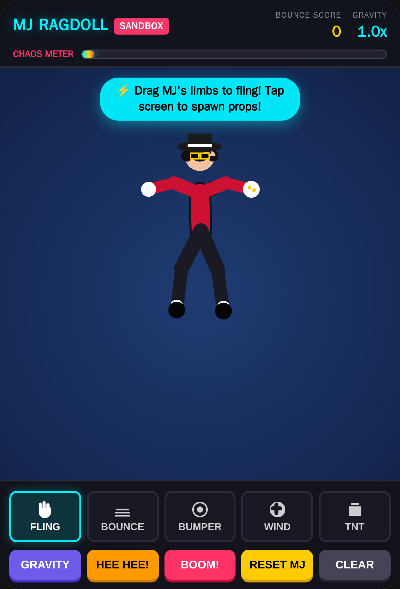 Silly MJ Ragdoll Sandbox